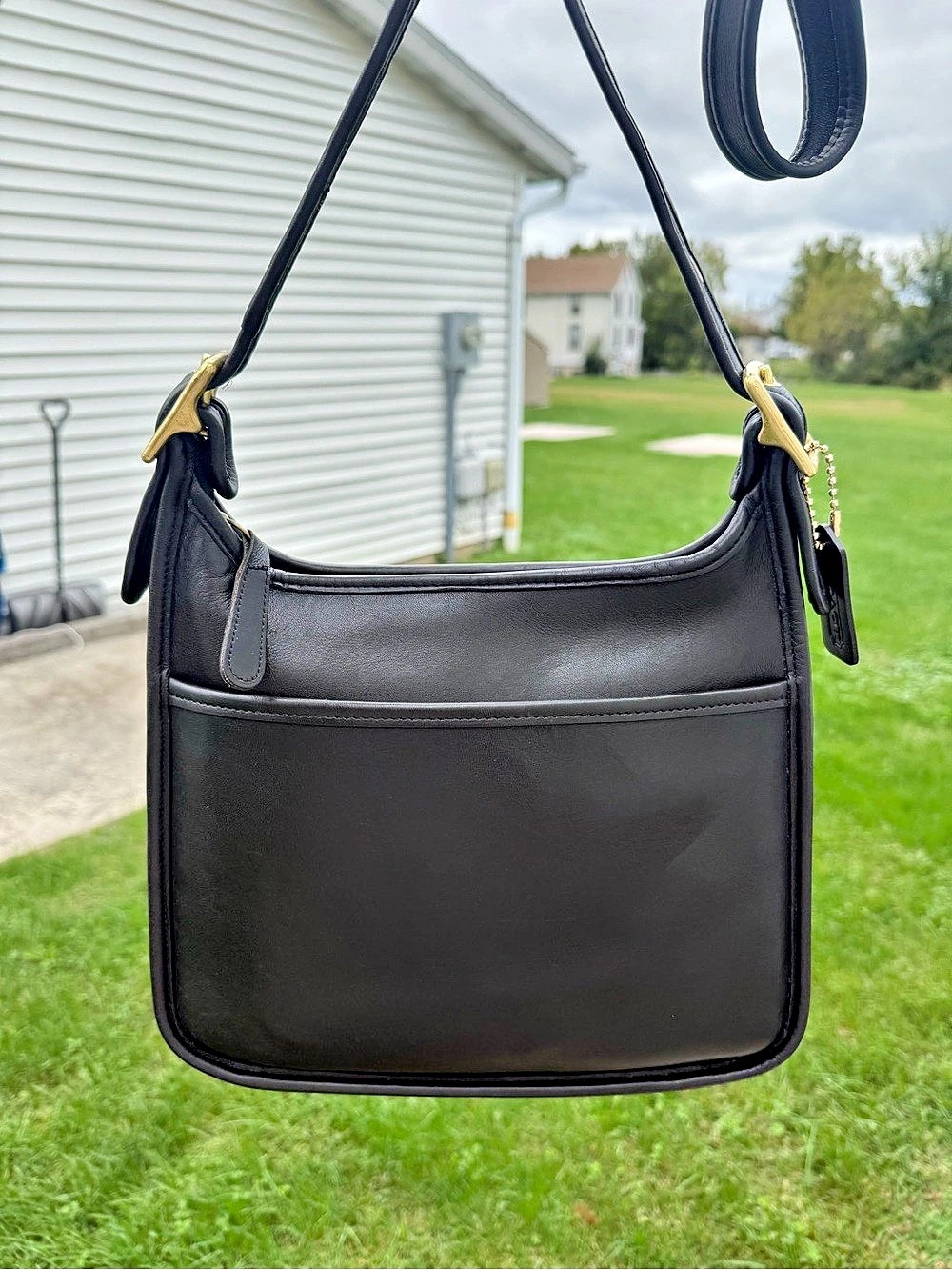 🖤 Vintage COACH Black Janice Legacy Zip🖤